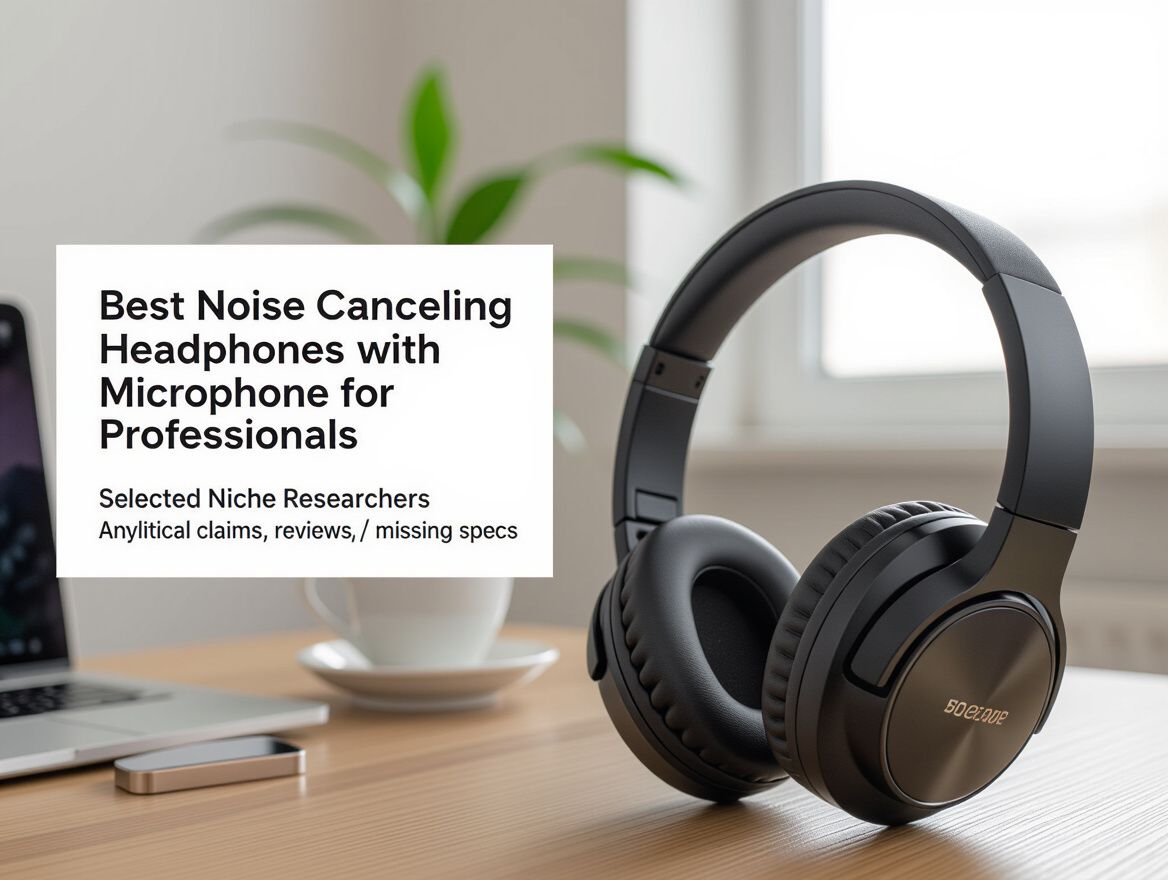 Best Noise Canceling Headphones with Microphone for Professionals