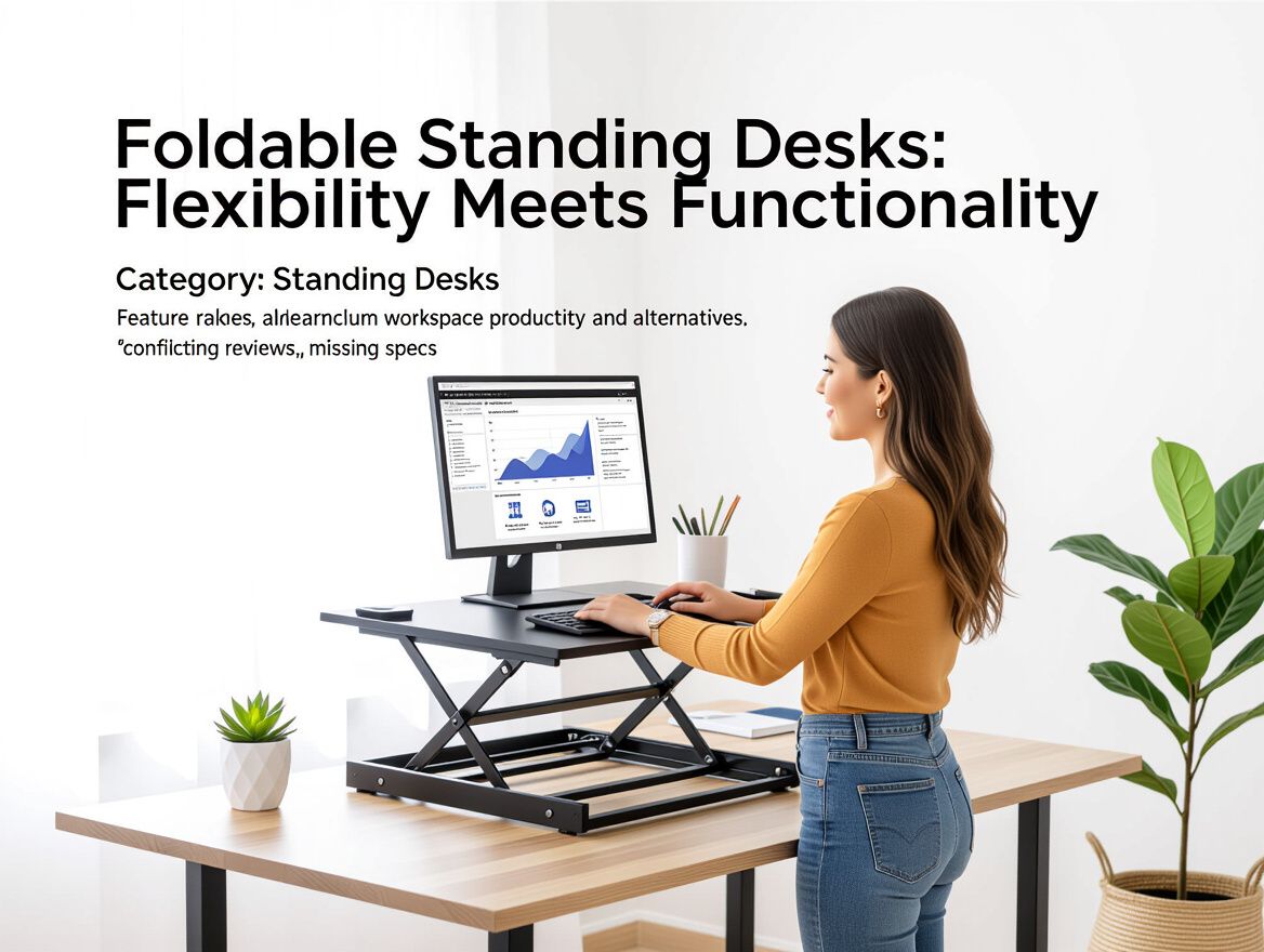 Foldable Standing Desks: Flexibility Meets Functionality